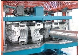 大口徑雙壁波紋管臥式生產線價格